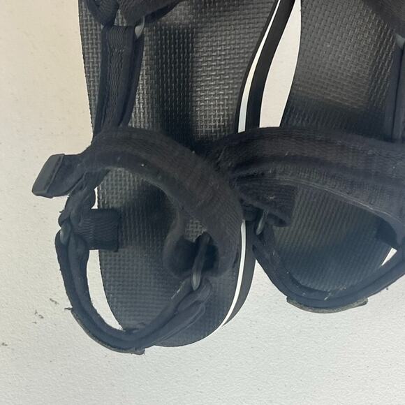 Teva Sandals Womens 10 Flatform Universal Black Strappy Hiking Outdoor Water H&L - Picture 7 of 14